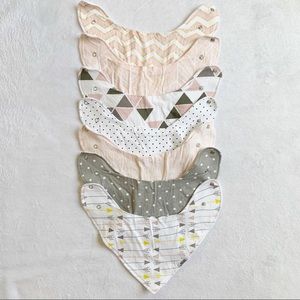 NWOT Maii Maii Bandana Bibs - Bundle of 7